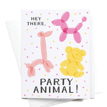 Load image into Gallery viewer, party animal birthday card
