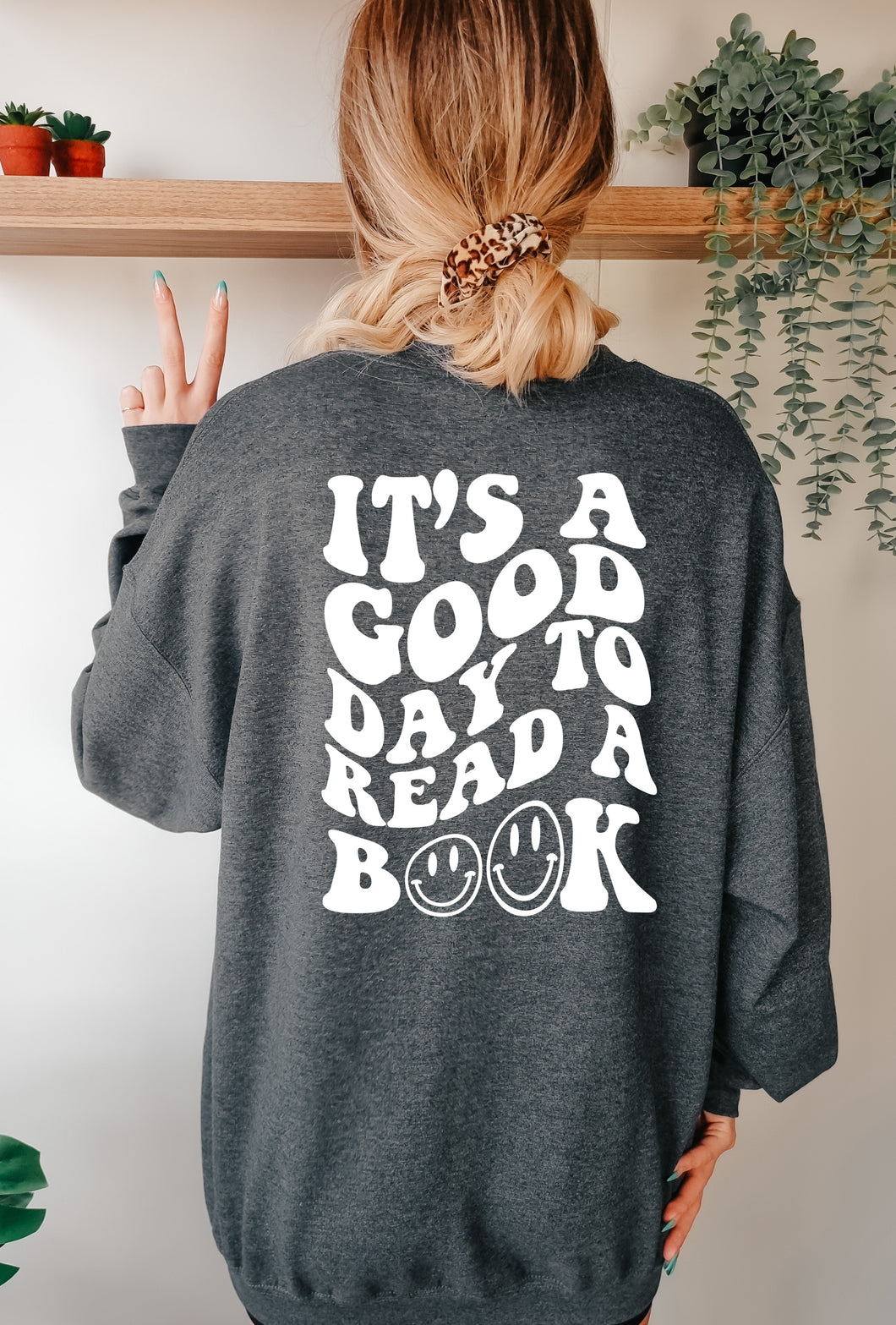 Good Day To Read A Book Sweater