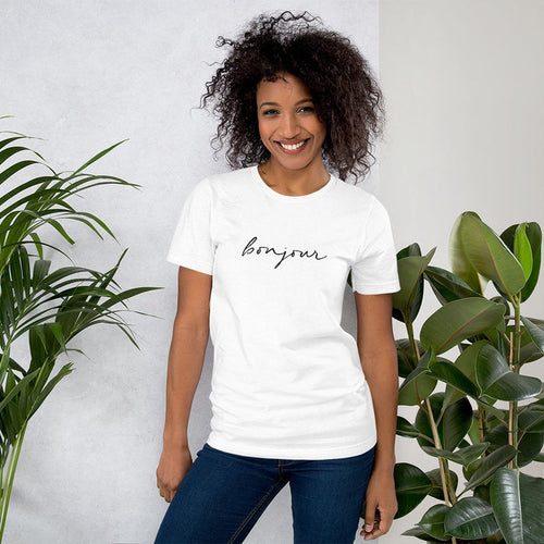 bonjour women tee shirt