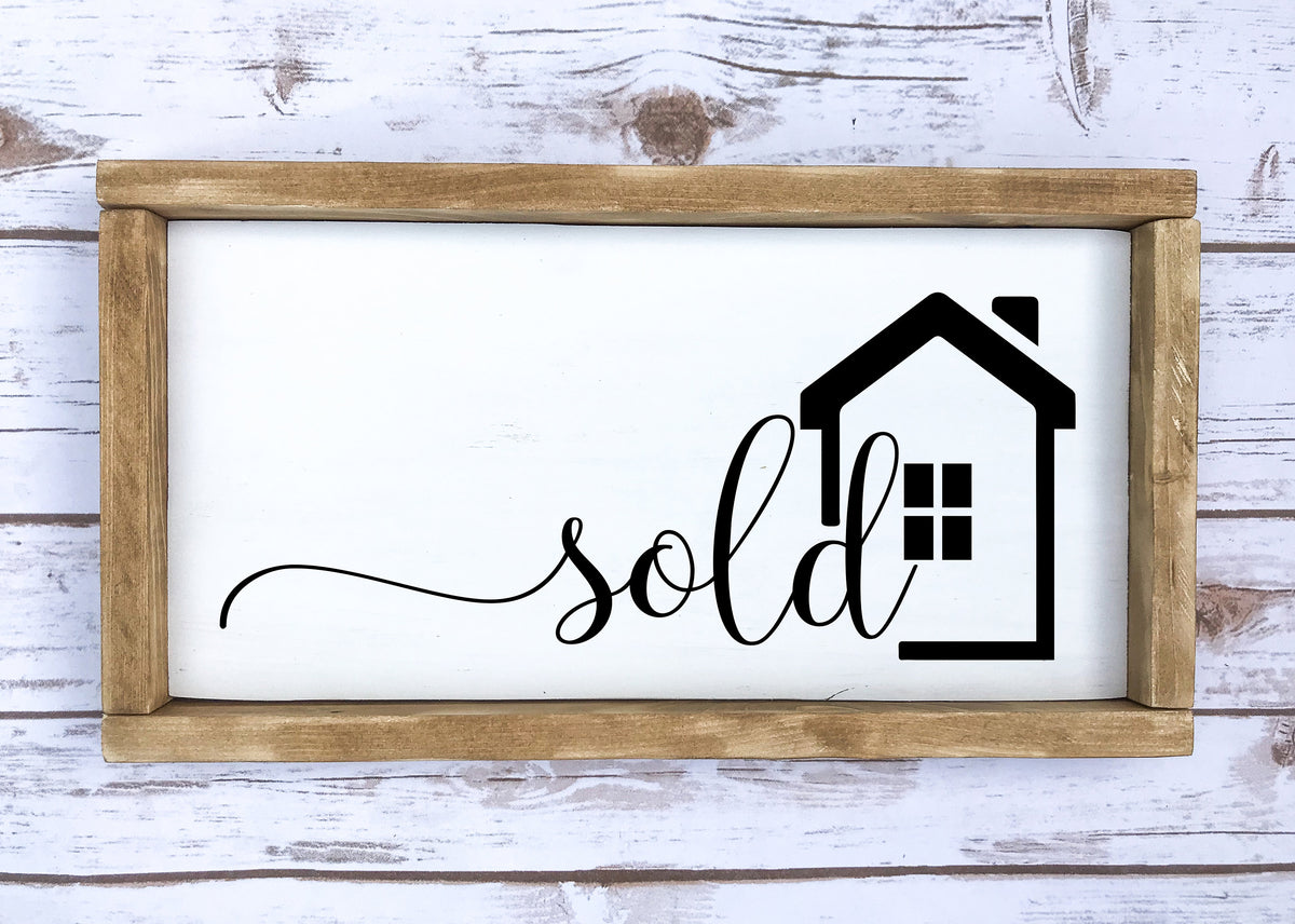 Sold Sign Realtor Sold Sign – Amber Christi Design