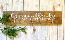 Load image into Gallery viewer, grandkids make life grand picture hanger
