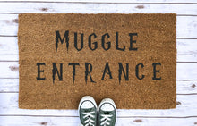 Load image into Gallery viewer, muggle entrance front doormat

