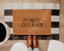 Load image into Gallery viewer, Pretty Jolly Doormat
