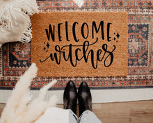 Load image into Gallery viewer, Welcome Witches Doormat
